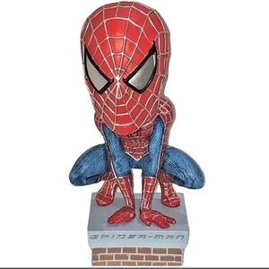 2002 Neca Spiderman Head Knocker‎ Bobble Head Vintage RARE HTF New in Box